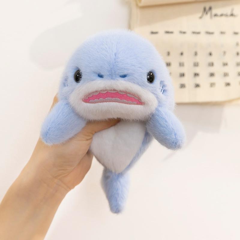 Ocean Series Black Killer Whale Plush Toys Aquarium Souvenirs Seal Palm Treasure Event Sprinkle Sharks