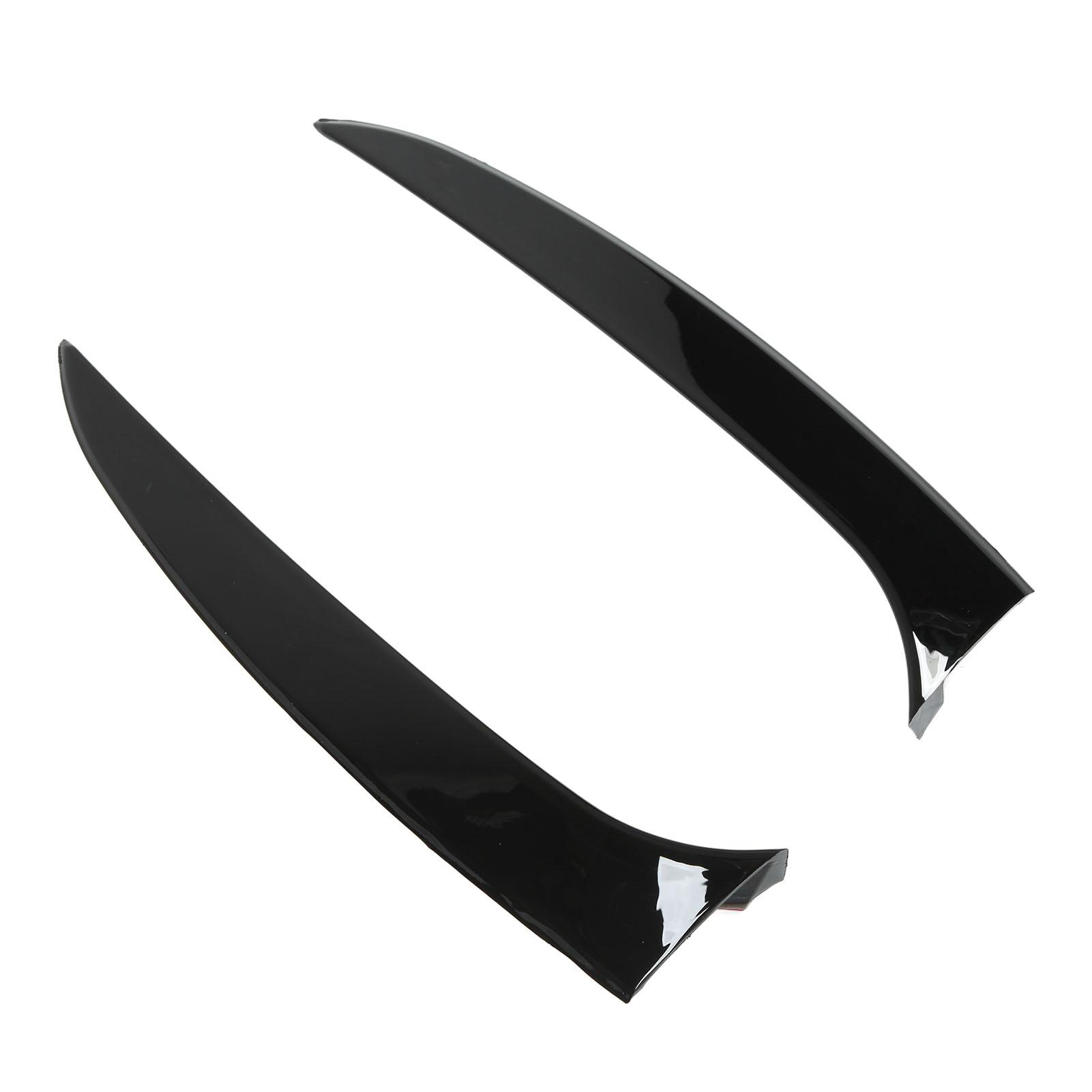 

2 шт. Глянцево-черный Боковой спойлер крыла заднего стекла Канард Сплиттер Замена для KIA Sportage