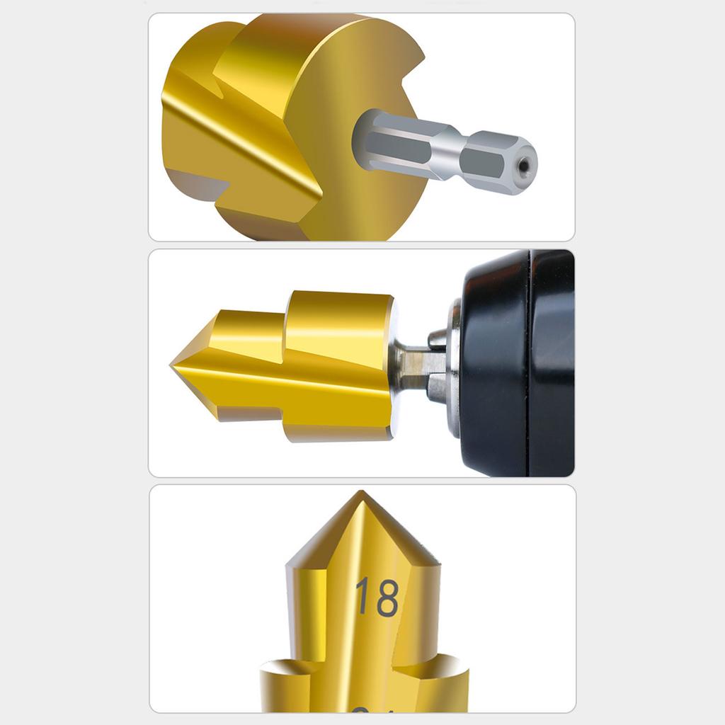 2 Stück Hebebohrer Wasserrohr-Verbindungswerkzeug Stufenbohrer 20/25mm Vollöffnungsverfahren für PVC MMP Kunststoff