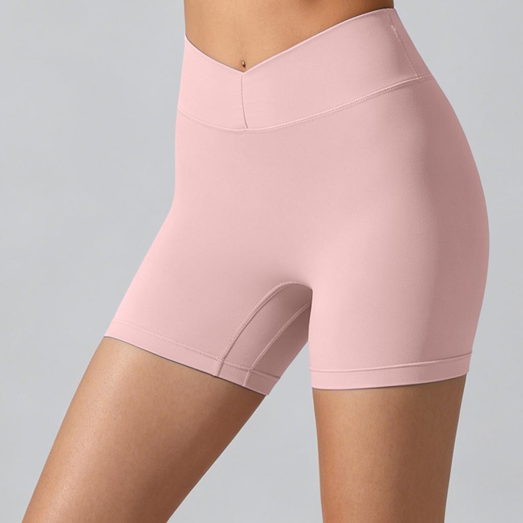 High Waist Compression Yoga Shorts for Women Tummy Control Butt Lift Quick Dry Stretchy Running Fitness Biker Leggings
