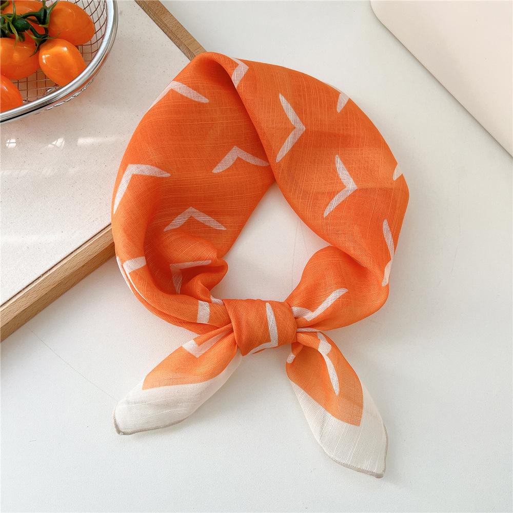 58*58cm Hair Scarf Square Scarf Hairscarf Headscarf Handkerchief Bandanas Turban Shawl Wrap Headband Hairband