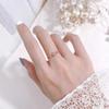 Ladies Crystal Star Adjustable Open Rings Jewelry
