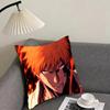 B-Bleach Kurosakii Anime Cushion Cover Pillowcase Ultra Soft Skin Friendly Fabric Cloud Like Comfort & Concealed Zipper