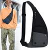 Men‘s  Trendy Casual Shoulder Bag Leisure Travel Sports Outdoor Pack Messenger Crossbody Sling Chest Bag Pack for Male Female