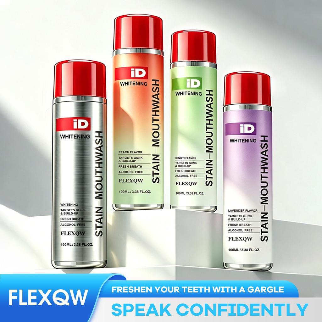 Export Only: Stain-Removing Mint Mouthwash for Deep Cleaning
