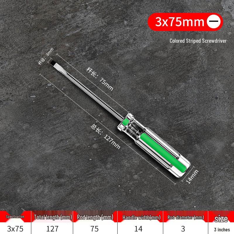 Shengda Strong Magnetic Torx and Phillips Screwdriver Set with Crystal Clear Handles