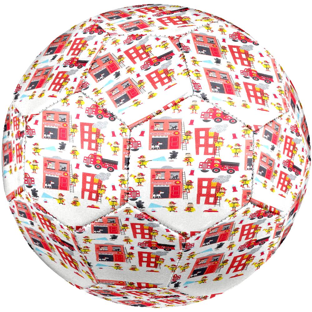 Fire Truck Theme Size 5 Soccer Ball, Suitable for Both Indoor and Outdoor Matches, a Gift Suitable for Everyone.