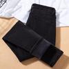 Women's High Waist Skinny Fleece-Lined Denim Pants - Thickened Warm Winter 2025 Trousers