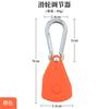 Outdoor Small Metal Pulley Rope Buckle Tensioner For Tent Awning