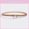 Fashionable Animal Element Female Belt With Metal Buckle For Daily Use