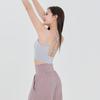 Sculp Pig Swb25002-03 Flex Air Fit Strap Bra Top Cool Grey