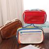 Multi Layers Pencil Bag Zipper Makeup Bag Kawaii Canvas Pencil Case  School Office