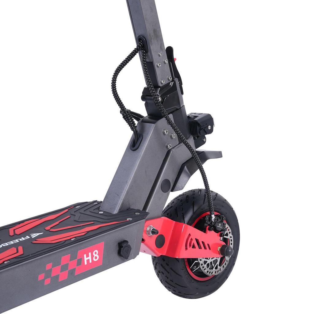 FREEBOY H8 3000*2 Dual Motor Electric Scooter For Adult 60V28AH Battery 11 Inch Off-Road Tires Urban Commuting All Terrain E-Scooter