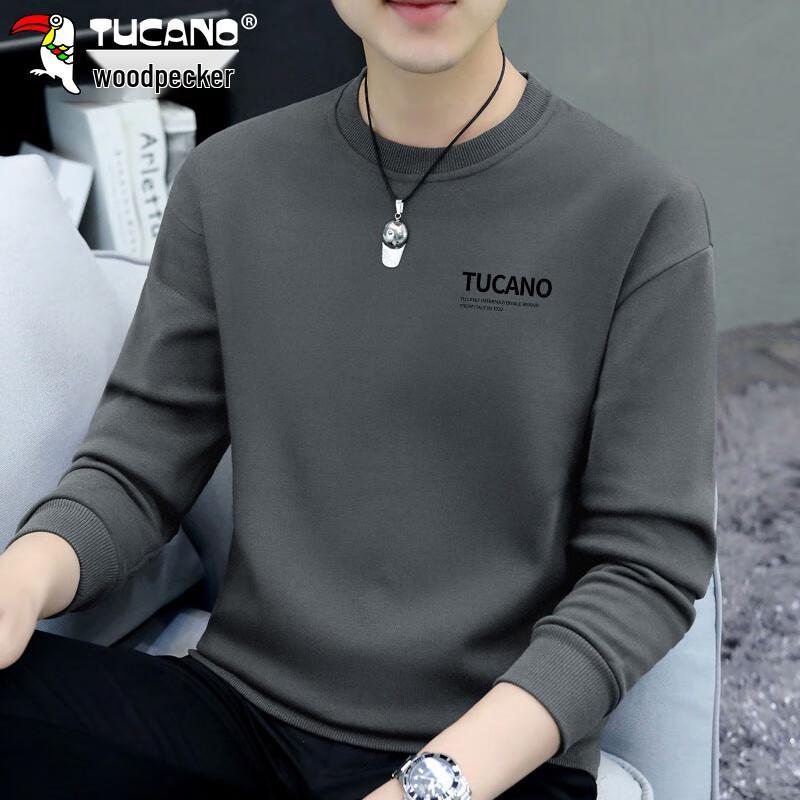 TUCANO Men's Casual Round Neck Long Sleeve Sweatshirt