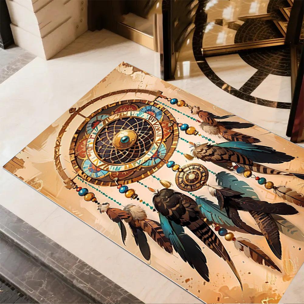 Galaxy Dreamcatcher Rug Home Carpet Non Slip Office Decor Gift Living Room Bedroom