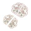 Vintage Chinese Style Embroidery Patches Elegant Clothes Sticker Clothing Applique  Sewing