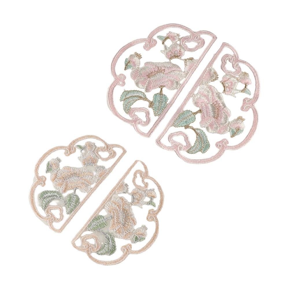Vintage Chinese Style Embroidery Patches Elegant Clothes Sticker Clothing Applique Sewing