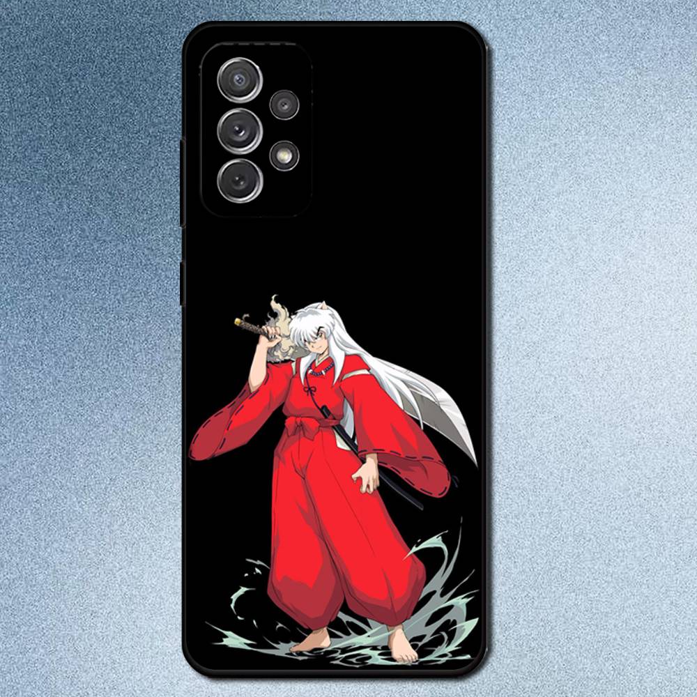 Anime I-Inuyashas Popular Phone Case For Samsung S25,S24,S21,S22,S23,S30,Ultra,S20,Plus,Fe,Lite,Note,10,9,5G Black Cover
