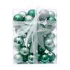 Christmas Decorations 30pcs 3cm Balls Tree Topper Star Set Xmas Ornaments