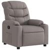 VidaXL Recliner Armchair, Chair with Footrest, Seat with Backrest and Armrests, Living Room Furniture, Modern, 374154