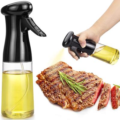 Bottiglia di olio da 210 ml Bottiglia spray per olio da cucina Cottura al forno Spruzzatore di aceto Nebbia Bottiglia spray per barbecue per cucinare Strumenti per barbecue da picnic
