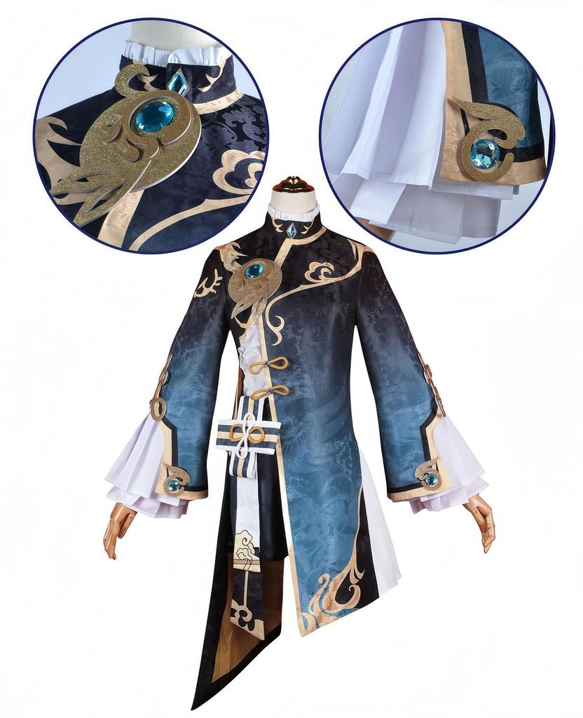[NOKIJP] Genshin Impact Yukuaki Cosplay Costume, Yukuaki, by Hiyun Trading Company, "Yukuaki: The Brocade Chapter" (Yukuaki, 3XL)