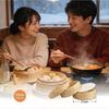 Bamboo Steamer Set (2 Tiers) (Includes Steaming Plate, Tongs, 100 Cleaning Sheets, and Brush) - Natural Bamboo Steamer Set, Chinese Steamer,