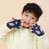 Winter Warm Fingerless Cartoon Gloves for Kids