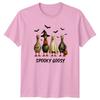 Spooky Goosy Halloween Geese Holidays Unisexs TShirt Unisexs Graphic Tee