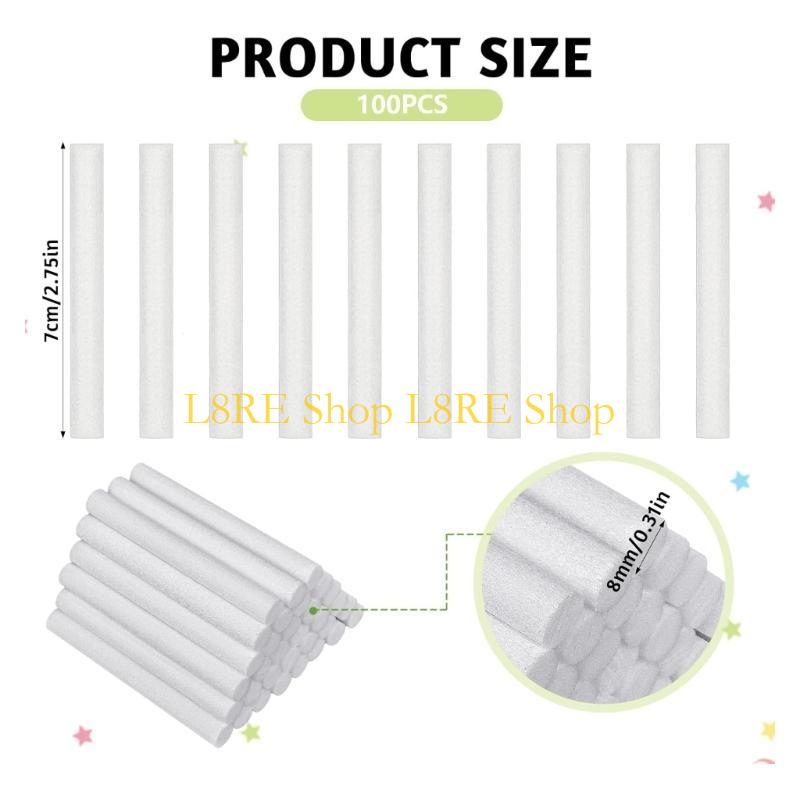 L8RE High Absorbency Cotton Wicks Humidifier Wicks for Air Quality Improvement