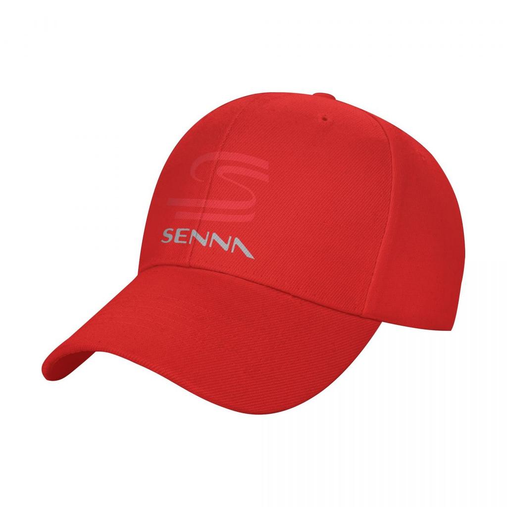 Herren Damen Logo Ayrton Senna Hüte Sport Baseballkappe Polyesterhut Sonnenhut Verstellbare Sonnenkappen Sommer