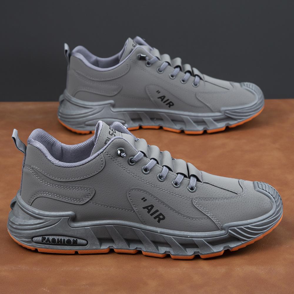 Large Size Men's Shoes 2025 Men's Comfortable Sports Shoes Platform One Pedal New Fashion Versatile Casual Shoes Work Shoes