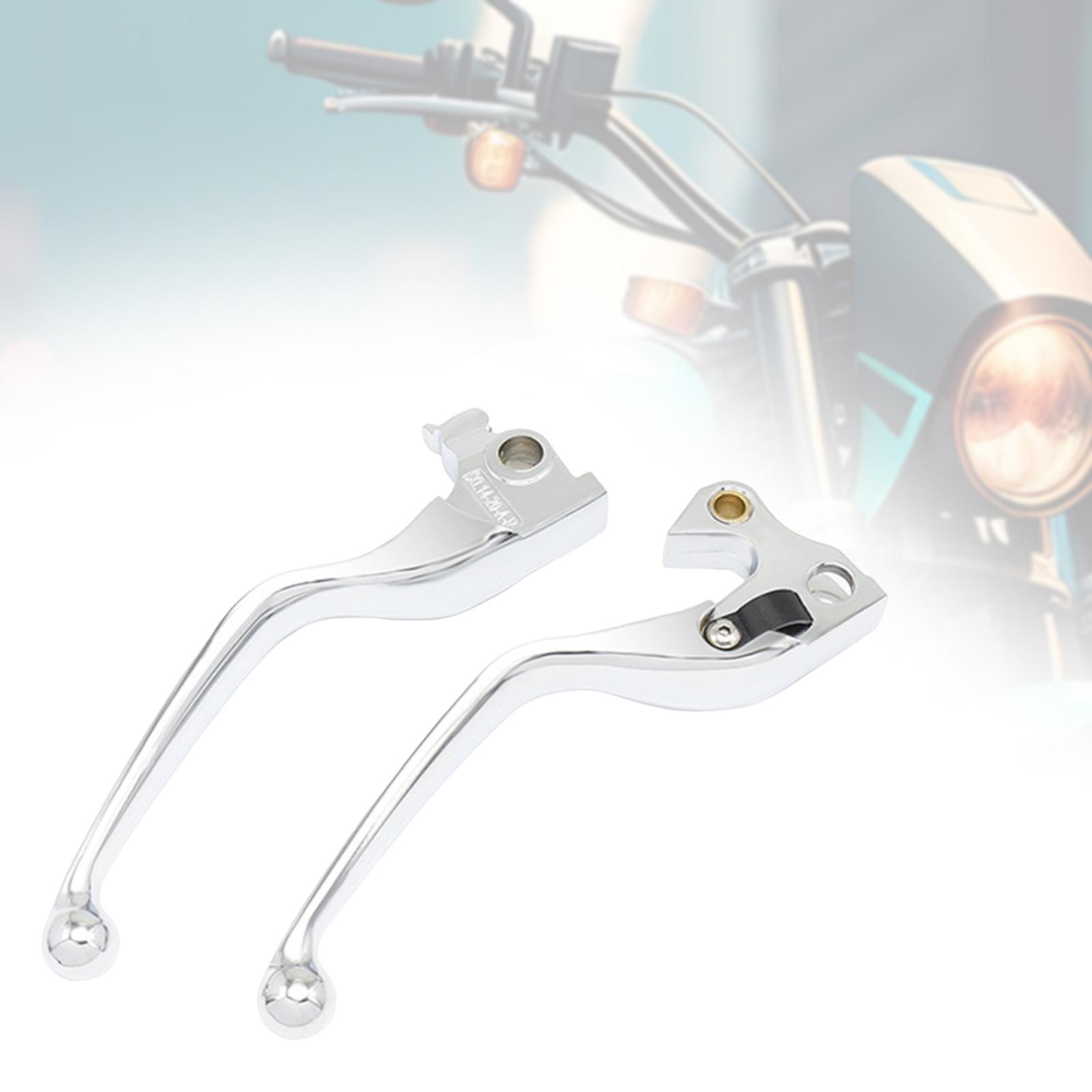 Brake Clutch Levers Set Replaces for Forty-eight Special XL1200XS 2019 серебряный