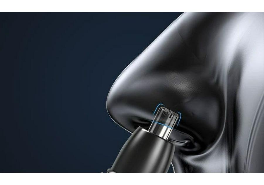 Rechargeable Automatic Nose Hair Trimmer for Men & Women - Precision Clipper & Nasal Grooming Tool