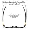 Women Fox Anti-Blue Reading Glasses Ladies Fashion Presbyopic Eyeglasses Computer Prescription Eyewear