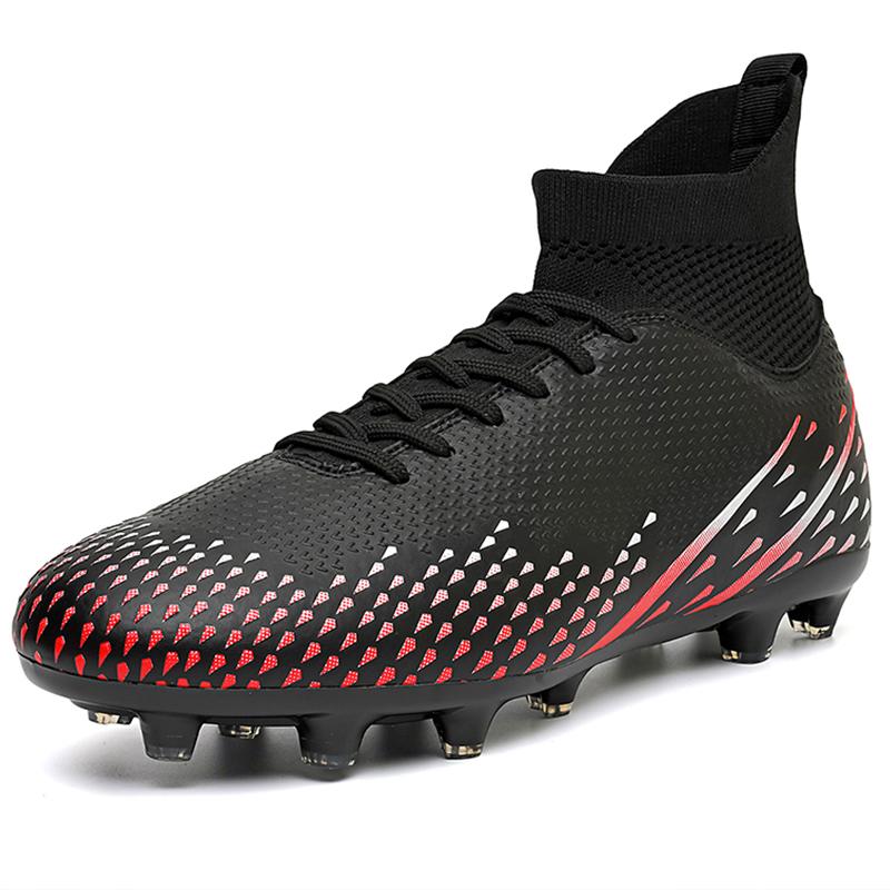Unisex Football Shoes Men's Long Nail Training Sneakers Kids Football Boots Youth Football Boots Soccer Shoes for Boys