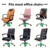 1Pc Solid Color Office Chair Cover Stretch Computer Chair Covers Rotating Gaming Chair Case Funda Silla Escritorio Study Room