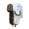Russian Ushanka Winter Hat Mens Military Pilot Cap with Ear Muffs Windproof Cold Weather Army Style Aviator Fur Hat