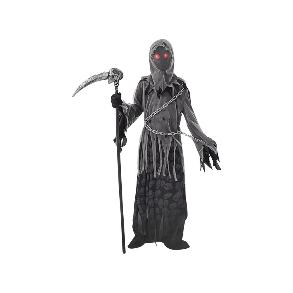 Horror Atmosphere Universal Death Godness  Costume For Both Men And Women, Halloween Costume, Halloween Horror Atmosphere Decorative Costume