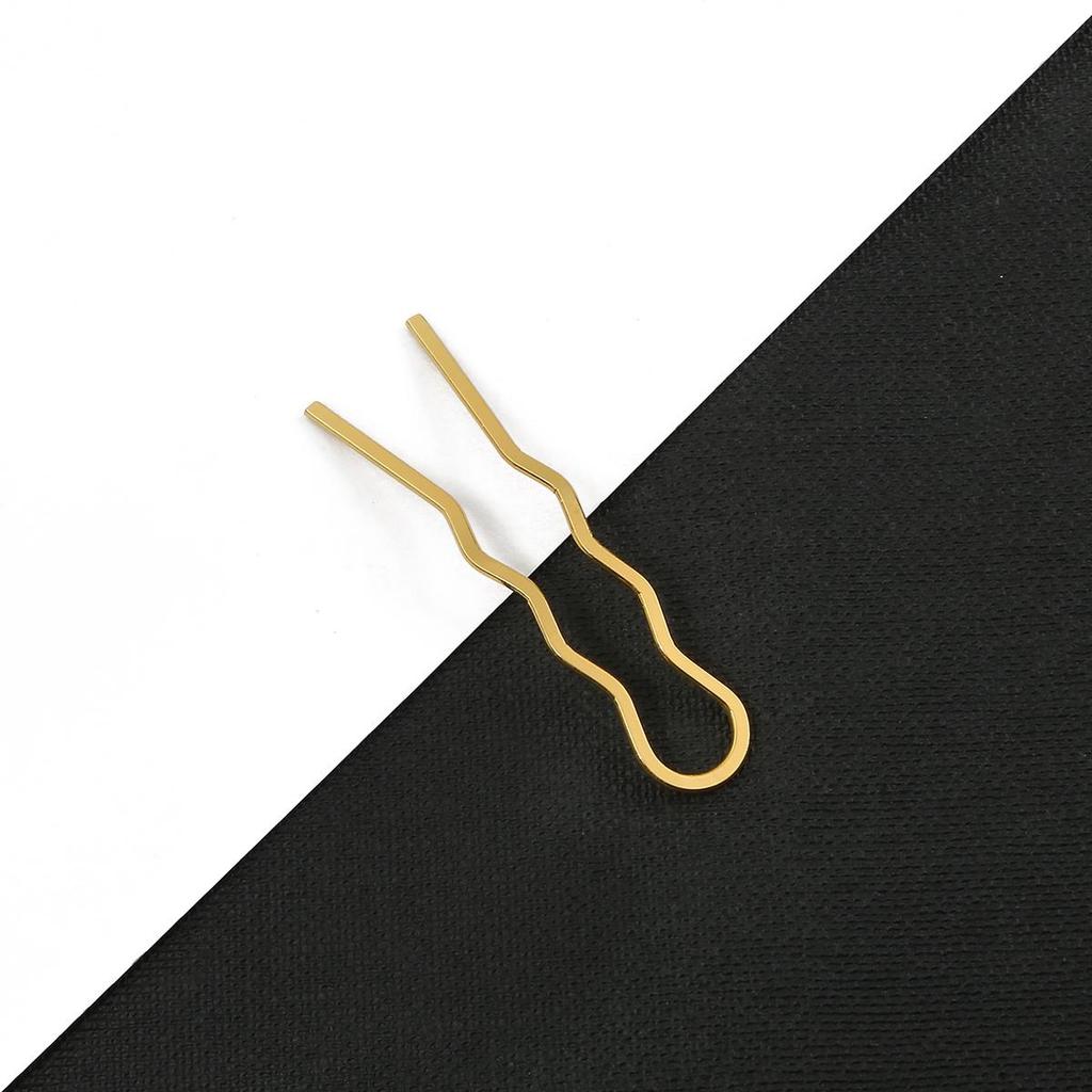 Basic Metal Hairpin DIY Material for Crafting Hair Jewelry