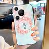 For HUAWEI Pura 70 Pro Plus Case Soft Silicone Shell Coque For HUAWEI Pura70 Pura 70 Ultra TPU Phone Case Protective Funda