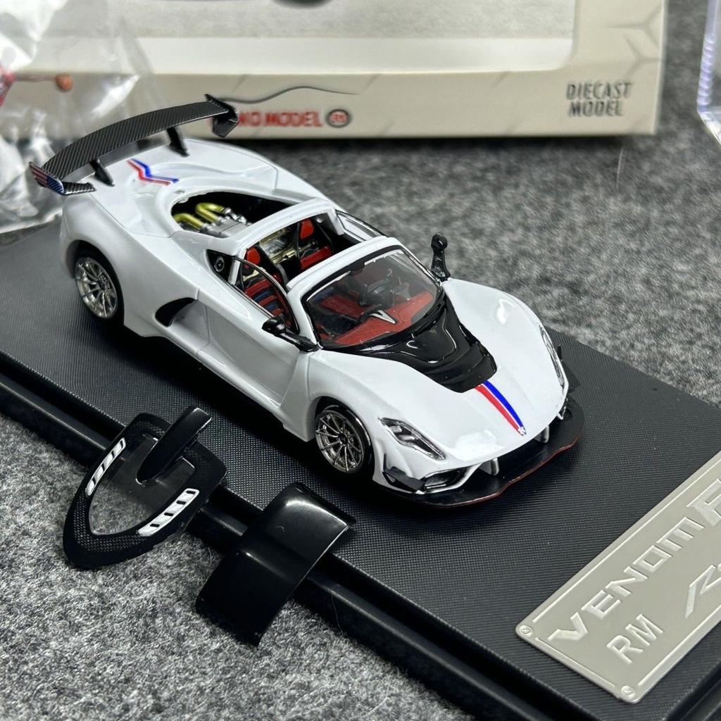 RM 1/64 Hennessey Venom F5 Alloy Racing Car Diecasts & Toy Vehicles Car Model Miniature Scale Model Car For Children