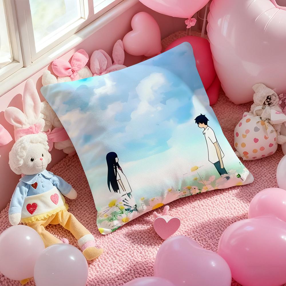 Comics K-Kimi Ni TodokeS Classic Cushion Cover Pattern Printed Pillowcase for Living Room Sofa Cushion Cover & Bedroom Decor