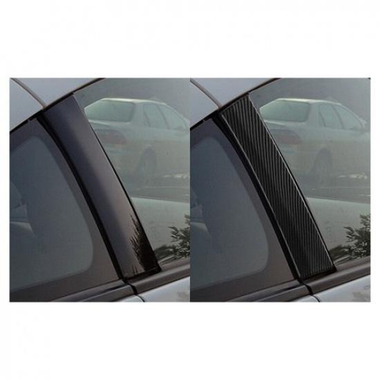 Carbon Fiber Car Side B-Pillar Cover Sticker Special For Nissan 350Z 03 04 05