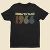 Summer Casual Short-sleeved Shirt 1966 Vintage T Shirt 2026 Gift for Those Born In 1966 On Their 60th Birthday Vintage Font