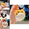 Delightful Plush Cat Fish Bubble Blowing Keychain Featuring Cartoon Design Perfect For Gift Giving