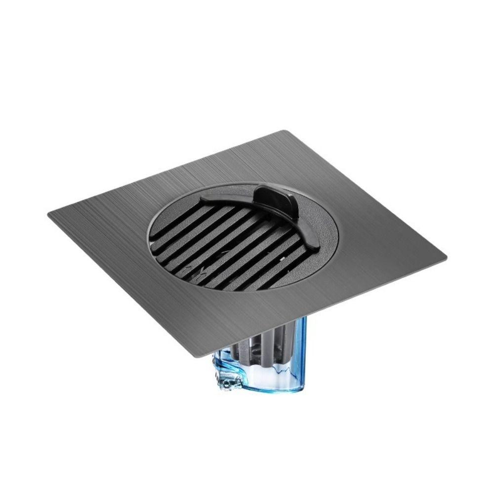 

Самозакрывающийся туалетный напольный слив Магнитный напольный слив из нержавеющей стали Без запаха Ванная комната 1 pc