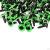 100 Pieces 8-14mm Safety Eyes With Washers For Teddy Bear Animal Dolls Making