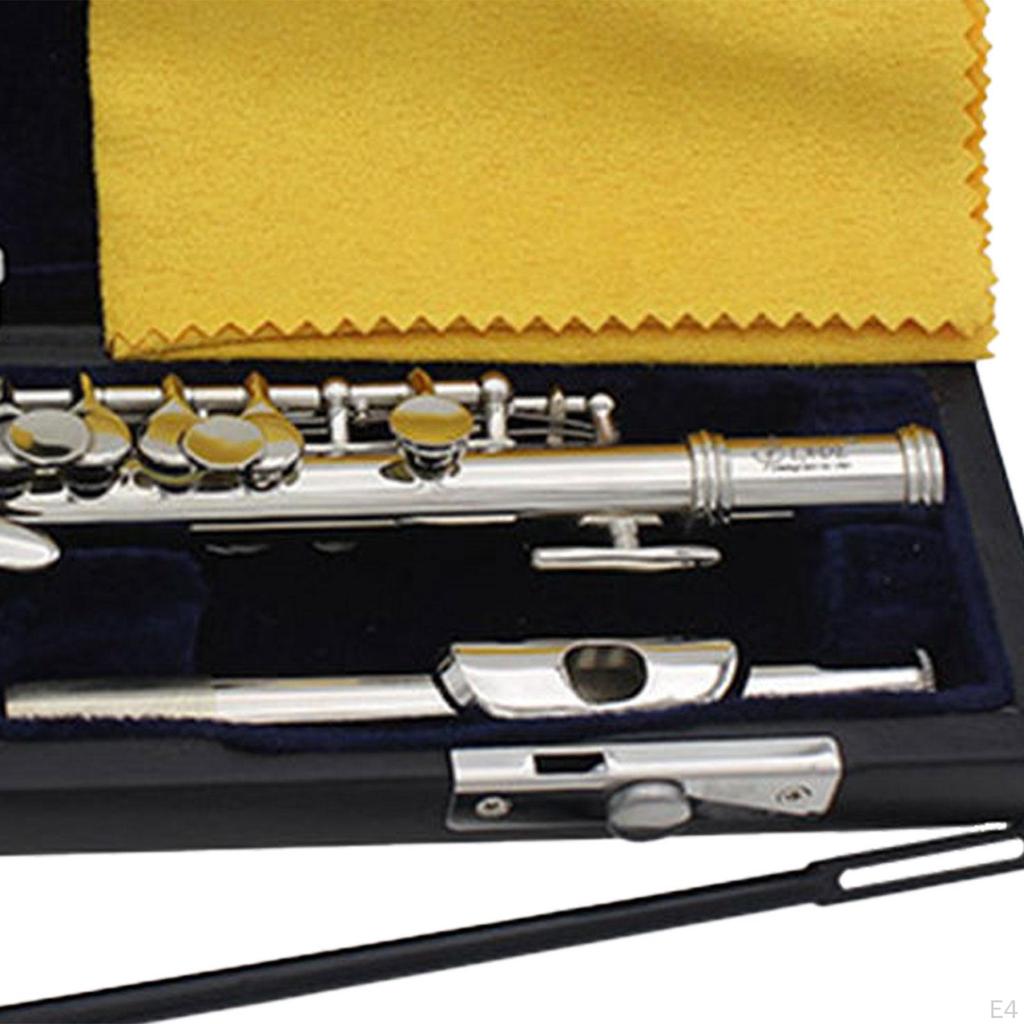 C Key Piccolo Lightweight Easy To Play Woodwind Instrument 16 Hole Flute for Stage Performance