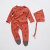 2026 Baby Cotton Footed Pajamas Long Sleeve Romper Newborn Infant One-Piece Jumpsuit